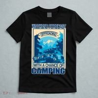 Weekend Forecast Offroading Chance Of Camping T-Shirt thumb 5