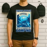 Weekend Forecast Offroading Chance Of Camping T-Shirt thumb 6