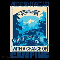 Weekend Forecast Offroading Chance Of Camping Coffee Mug thumb 5