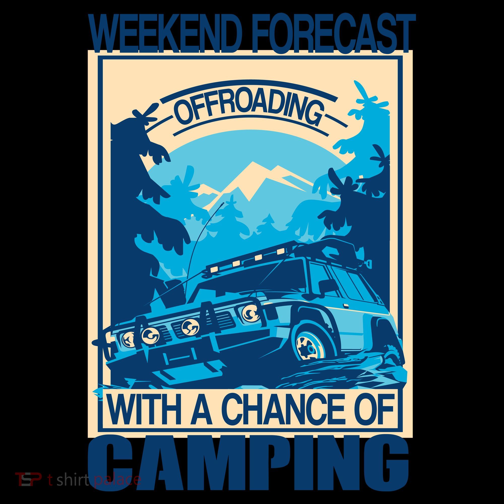 Weekend Forecast Offroading Chance Of Camping Coffee Mug