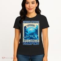 Weekend Forecast Offroading Chance Of Camping Women's T-Shirt thumb 4