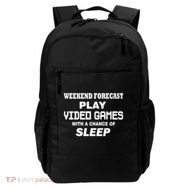 Weekend Forecast Play Video Games Backpack