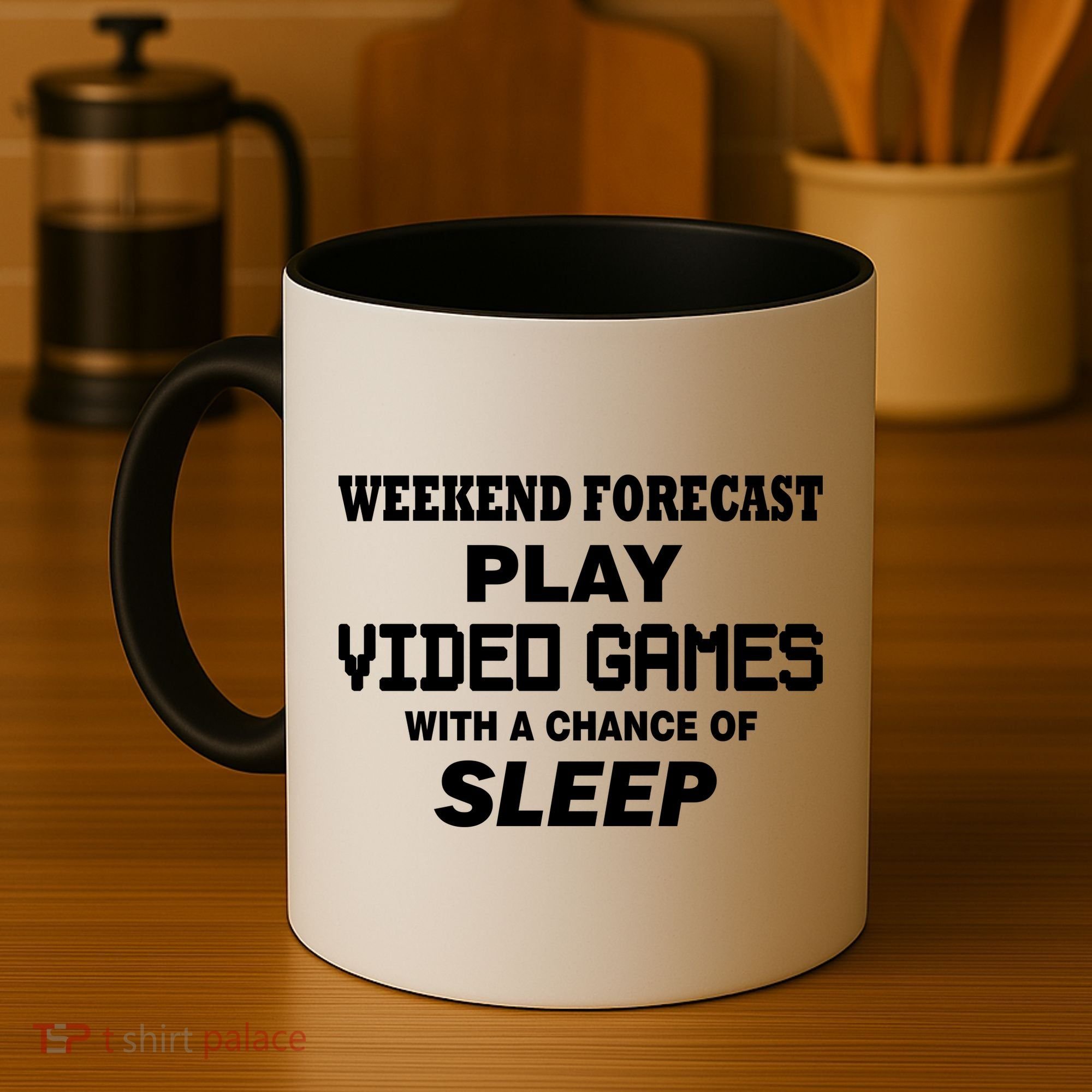 Weekend Forecast Play Video Games Coffee Mug