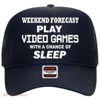 Weekend Forecast Play Video Games Hat thumb 0