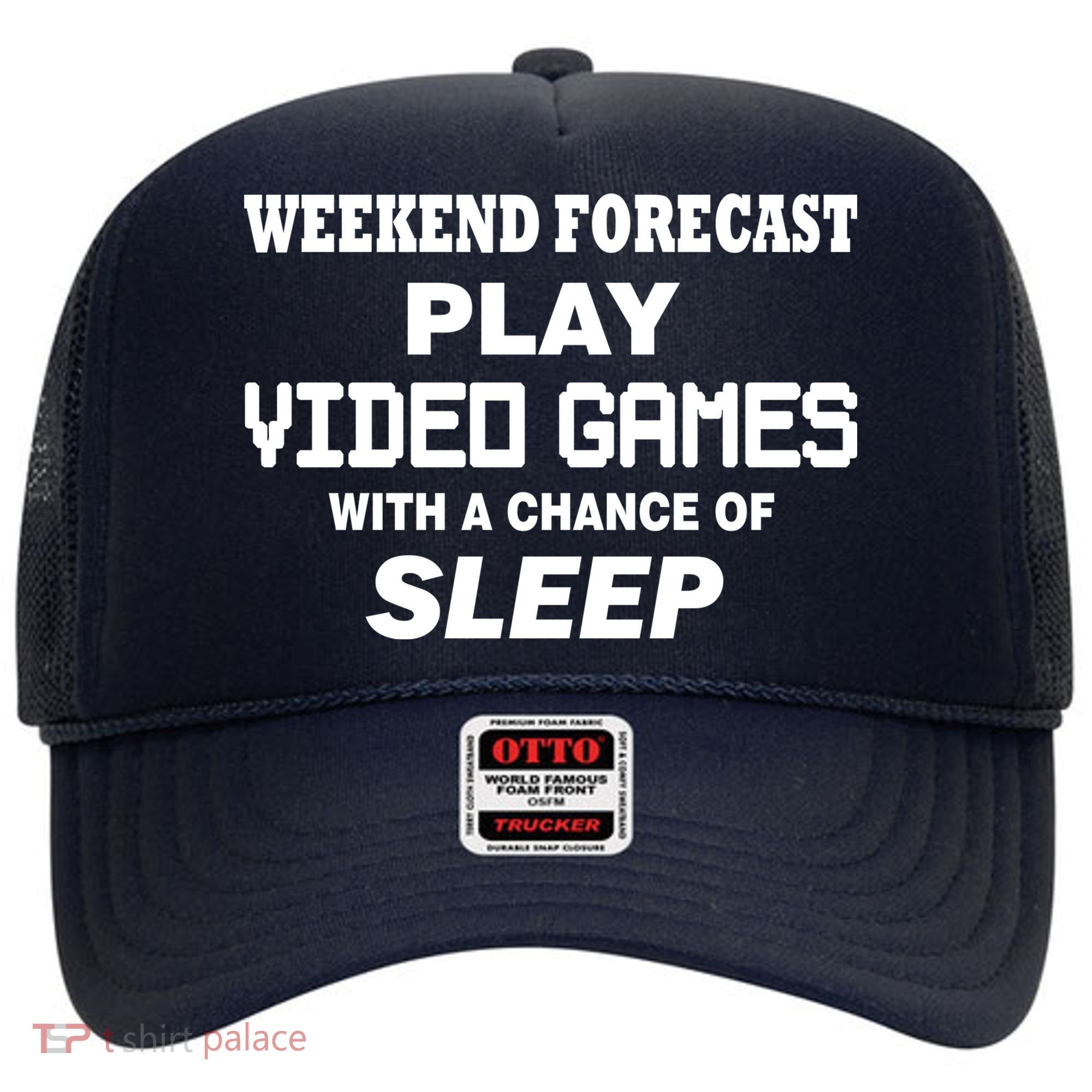 Weekend Forecast Play Video Games Hat