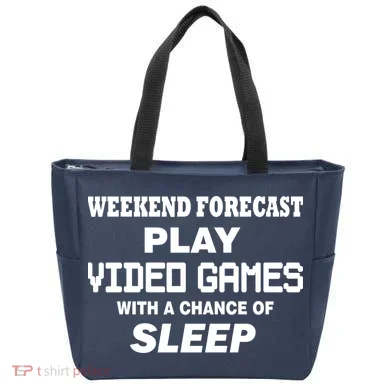 Weekend Forecast Play Video Games Tote Bag