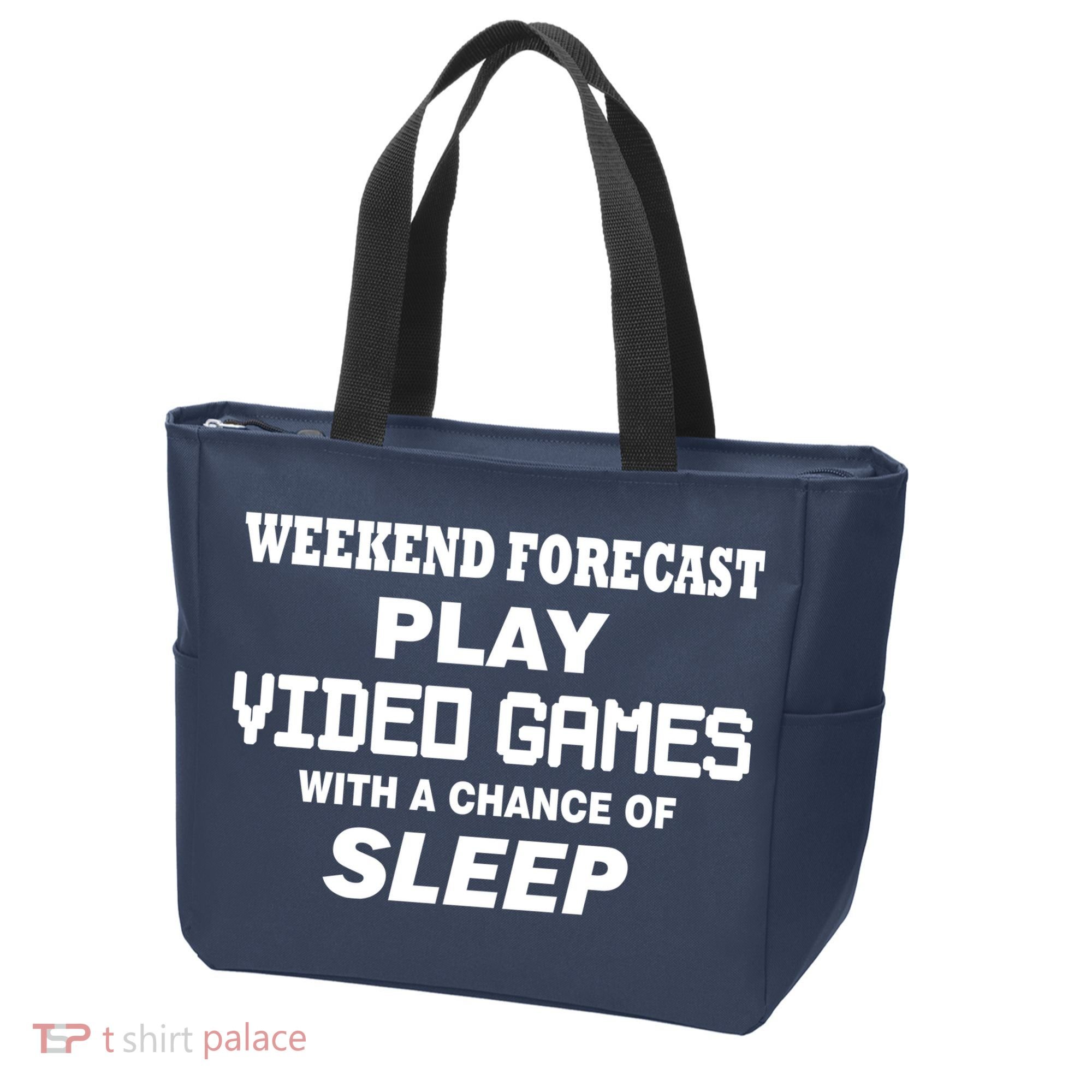 Weekend Forecast Play Video Games Tote Bag