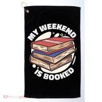 Weekend Is Booked Golf Towel thumb 0