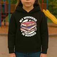 Weekend Is Booked Kids Hoodie thumb 3