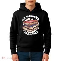 Weekend Is Booked Kids Hoodie thumb 4