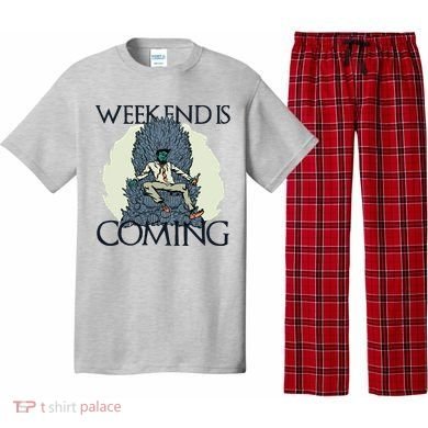 Weekend Is Coming Pajama Set