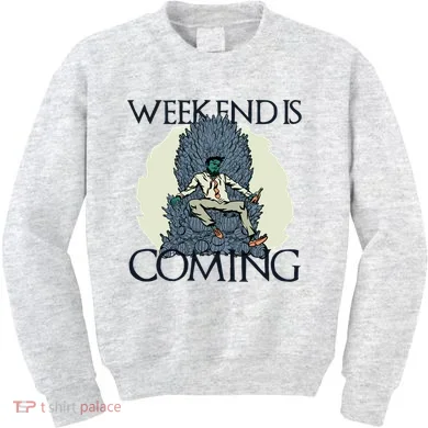 Weekend Is Coming Kids Sweatshirt
