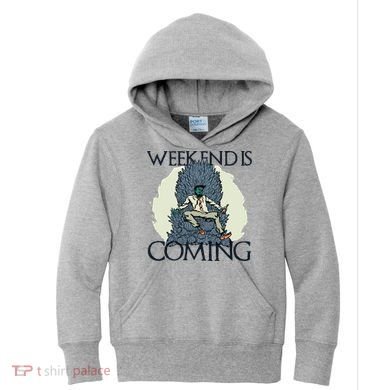 Weekend Is Coming Kids Hoodie