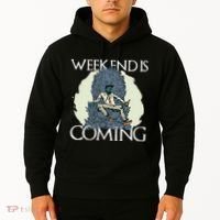 Weekend Is Coming Hoodie thumb 2