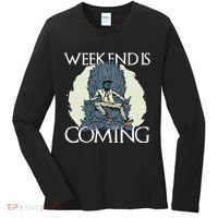Weekend Is Coming Women's Long Sleeve Shirt thumb 0