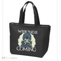 Weekend Is Coming Tote Bag thumb 3