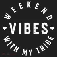Weekend Vibes With My Tribe Women's Sweatshirt thumb 2