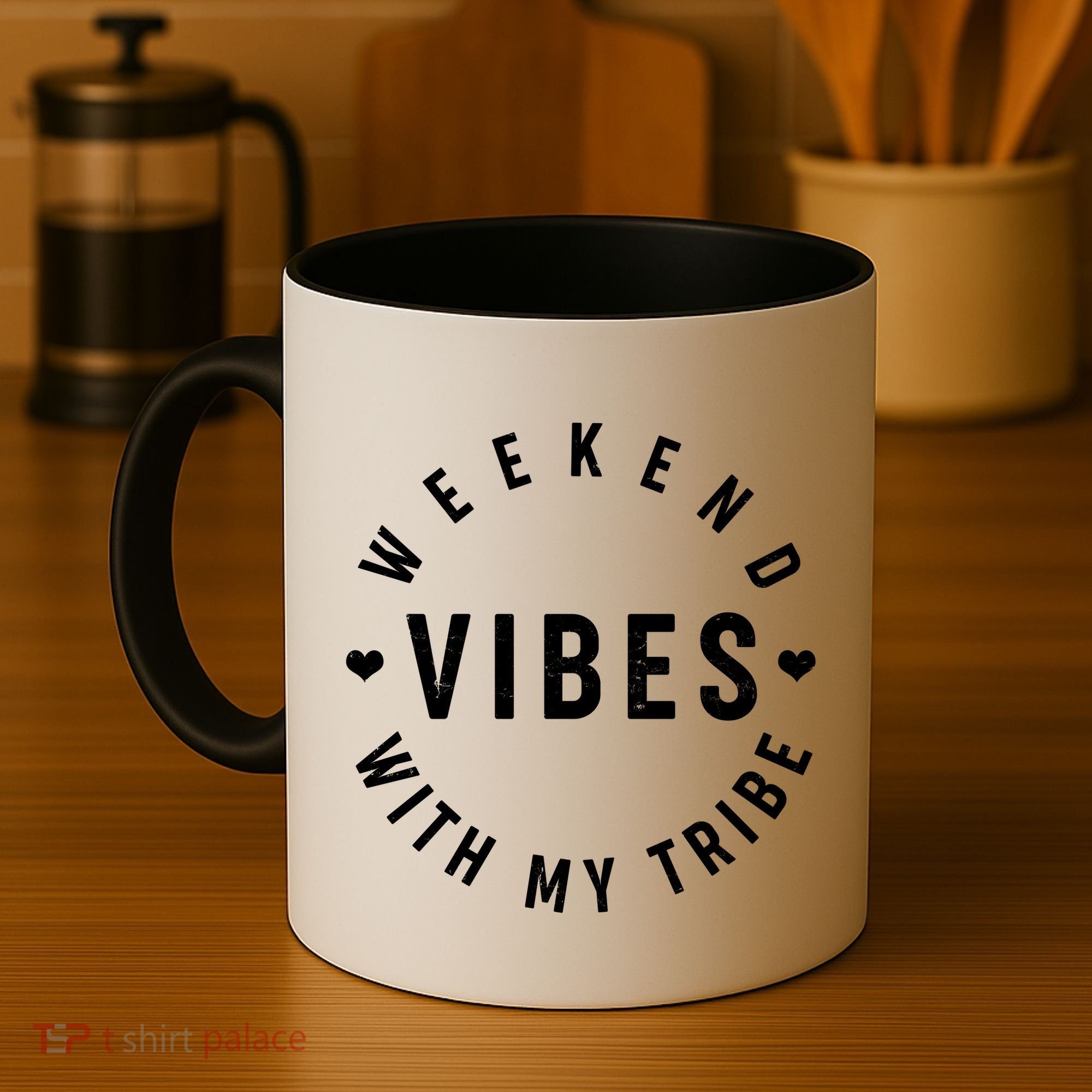 Weekend Vibes With My Tribe Coffee Mug
