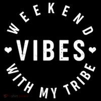 Weekend Vibes With My Tribe Women's Hoodie thumb 2
