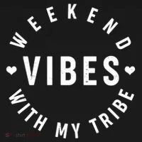 Weekend Vibes With My Tribe Toddler Hoodie thumb 2