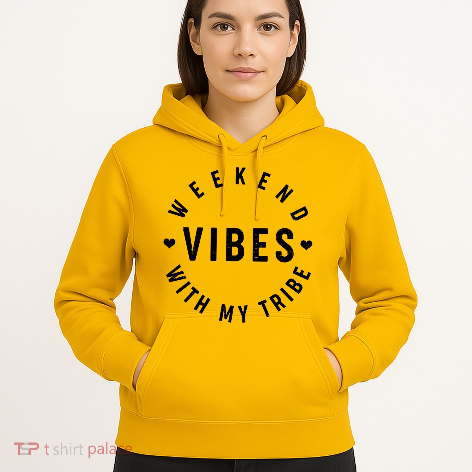 Weekend Vibes With My Tribe Hoodie