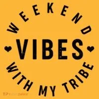 Weekend Vibes With My Tribe Toddler T-Shirt thumb 4