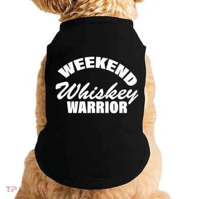 Weekend Whiskey Warrior Doggie Tank