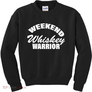 Weekend Whiskey Warrior Kids Sweatshirt