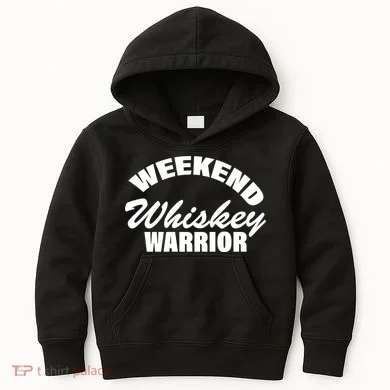 Weekend Whiskey Warrior Kids Hoodie