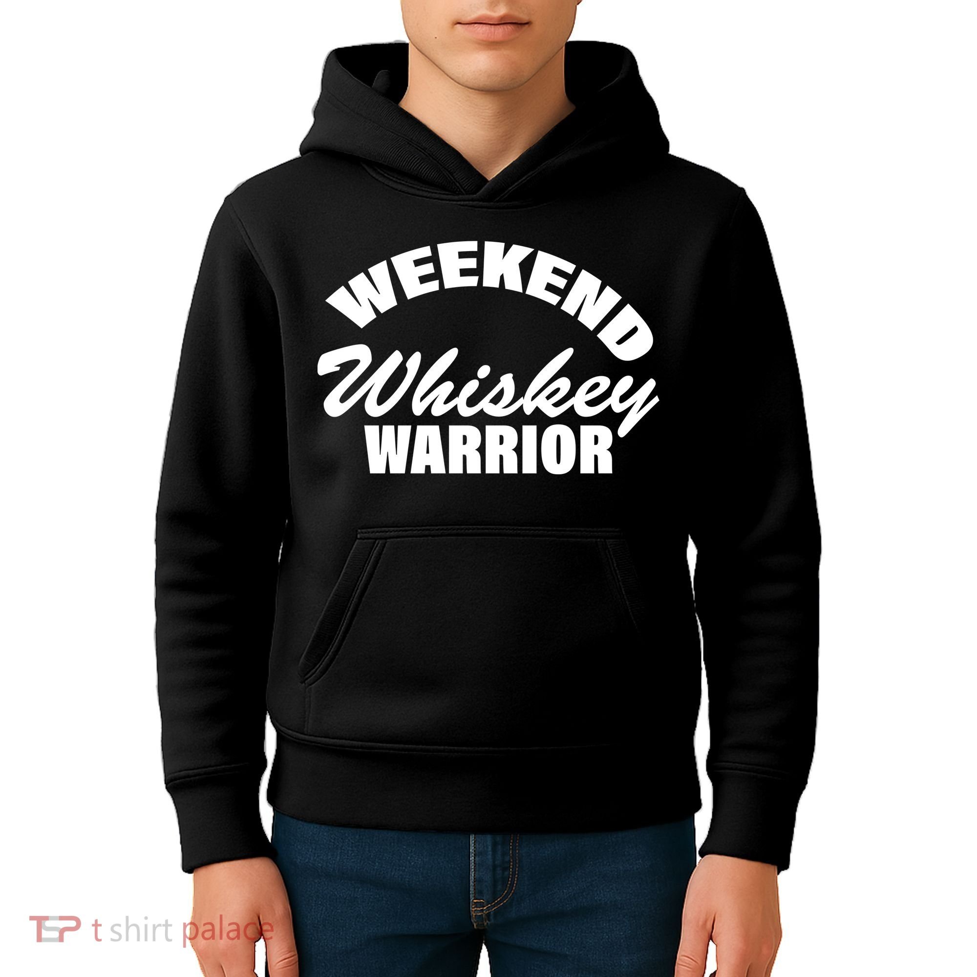 Weekend Whiskey Warrior Kids Hoodie