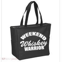 Weekend Whiskey Warrior Tote Bag thumb 2