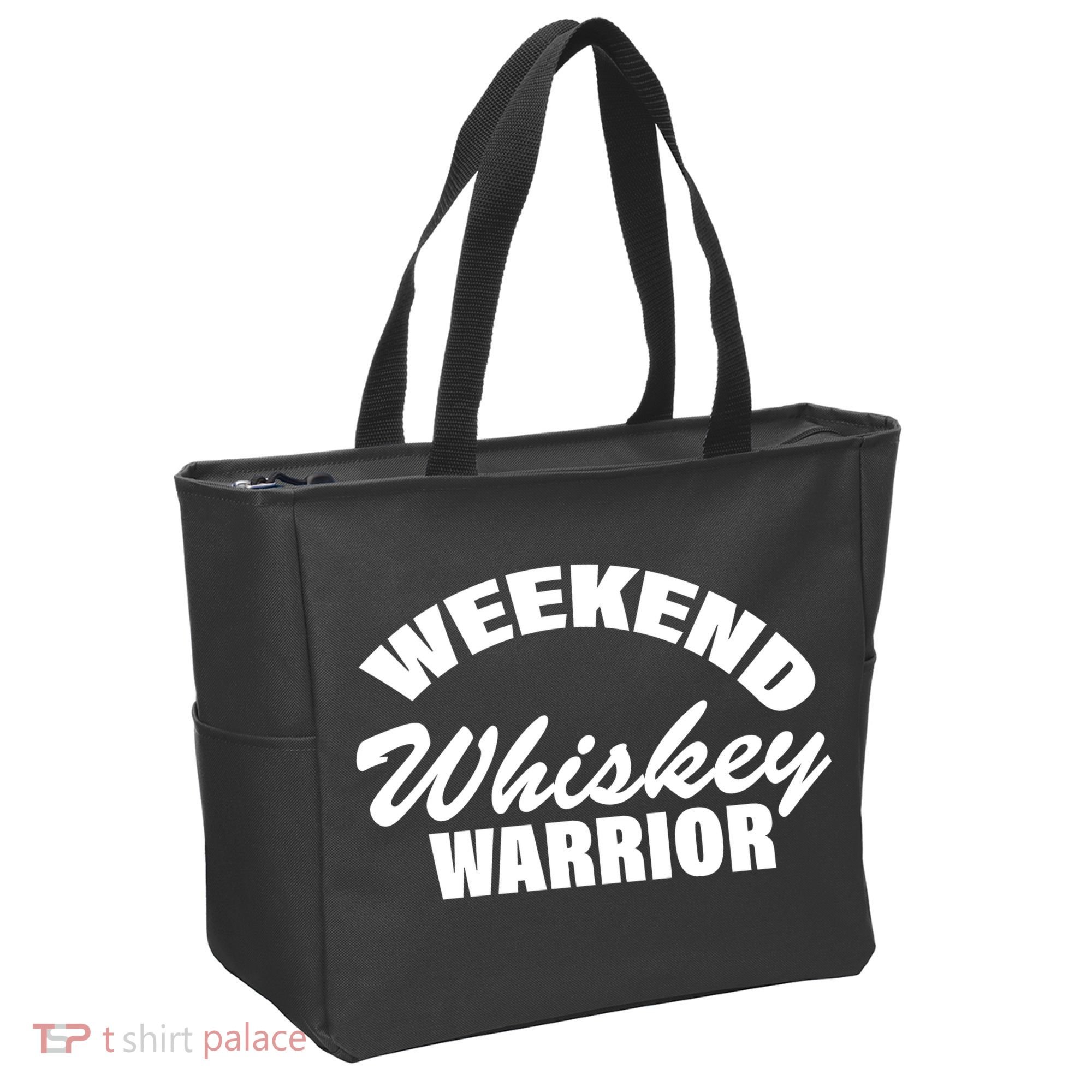 Weekend Whiskey Warrior Tote Bag