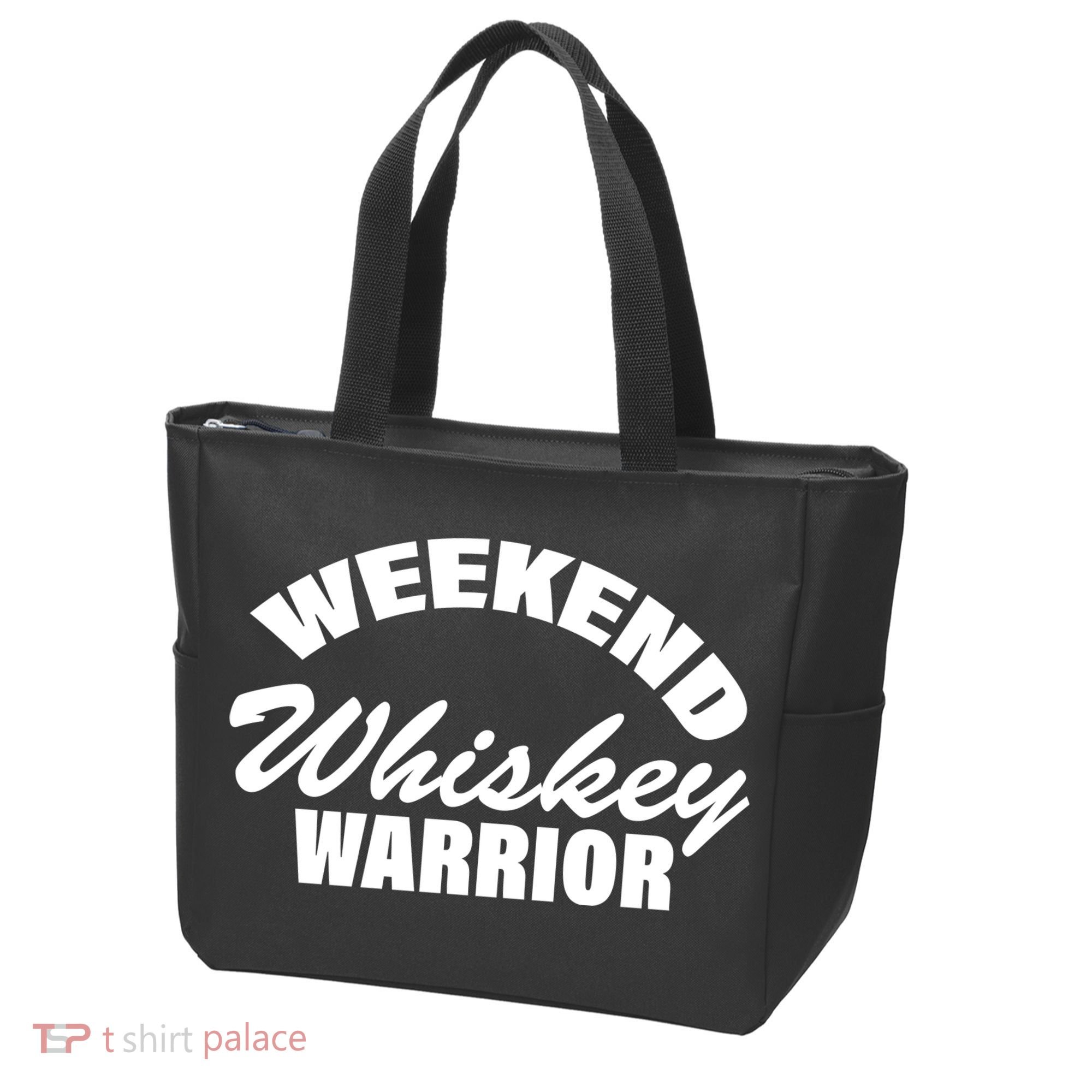 Weekend Whiskey Warrior Tote Bag