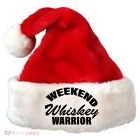 Weekend Whiskey Warrior Santa Hat thumb 0