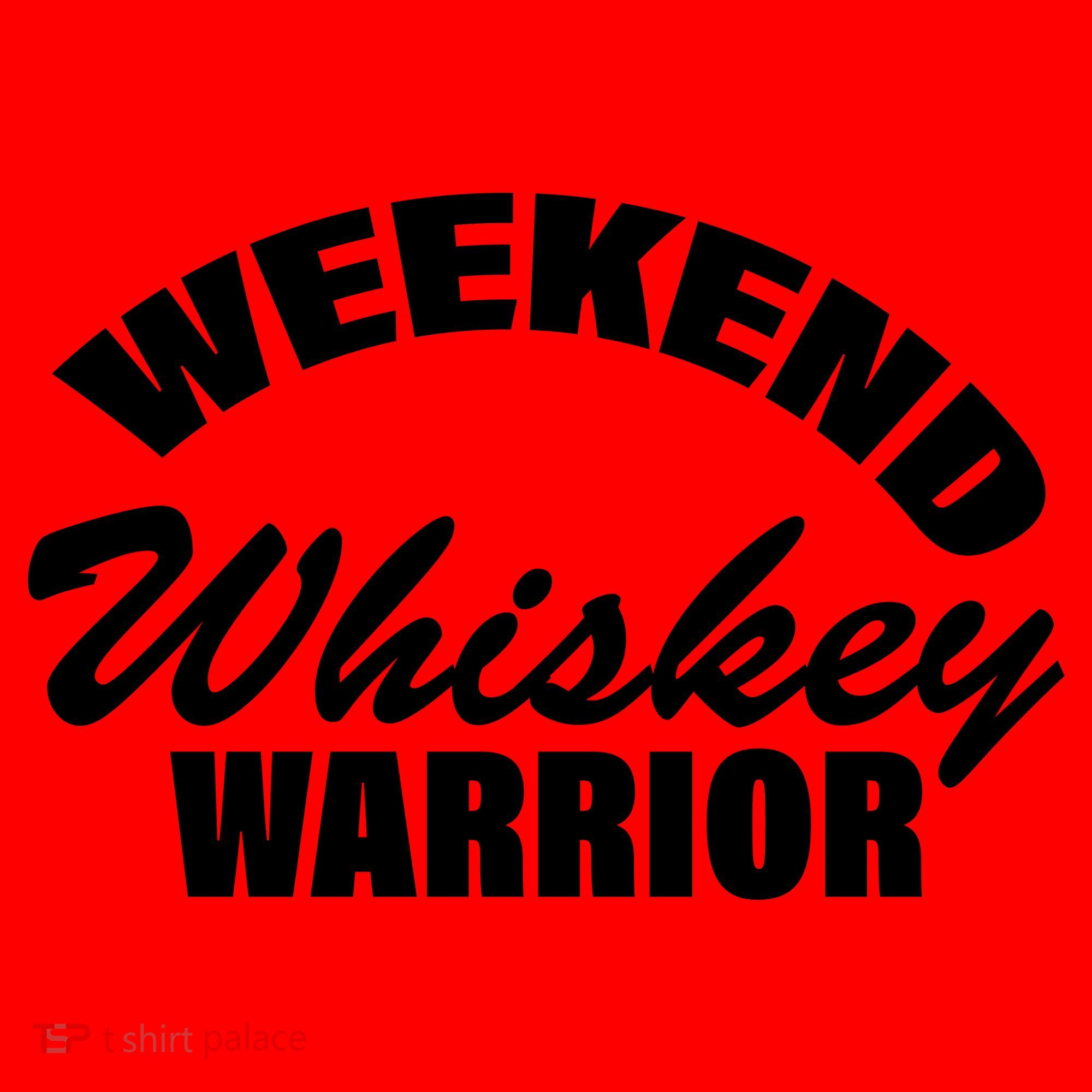 Weekend Whiskey Warrior Santa Hat