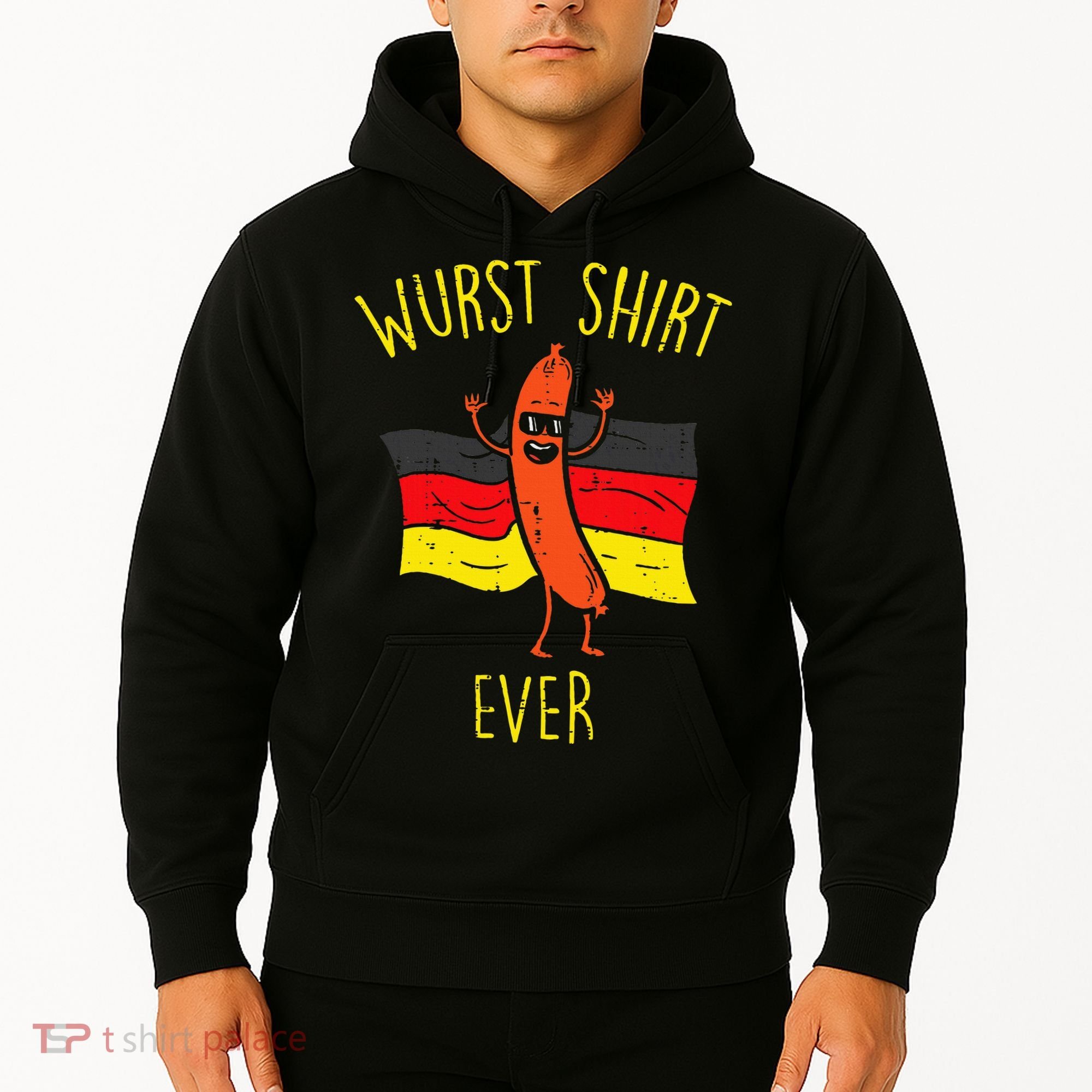 Wurst Ever Funny Sausage Oktoberfest Hoodie