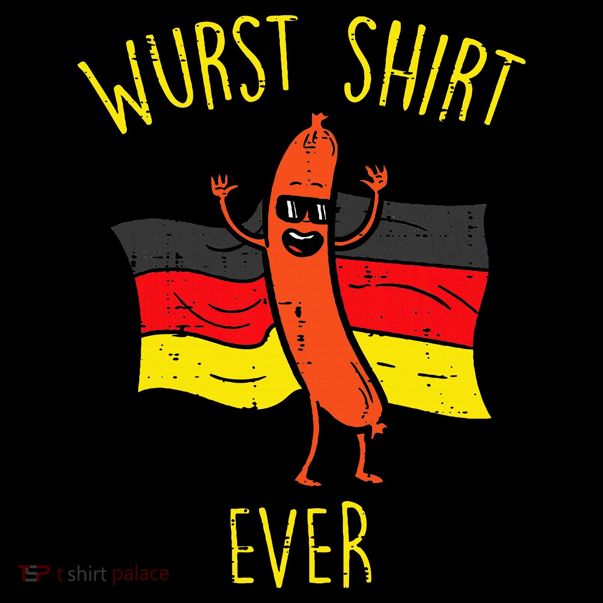 Wurst Ever Funny Sausage Oktoberfest Long Sleeve Shirt