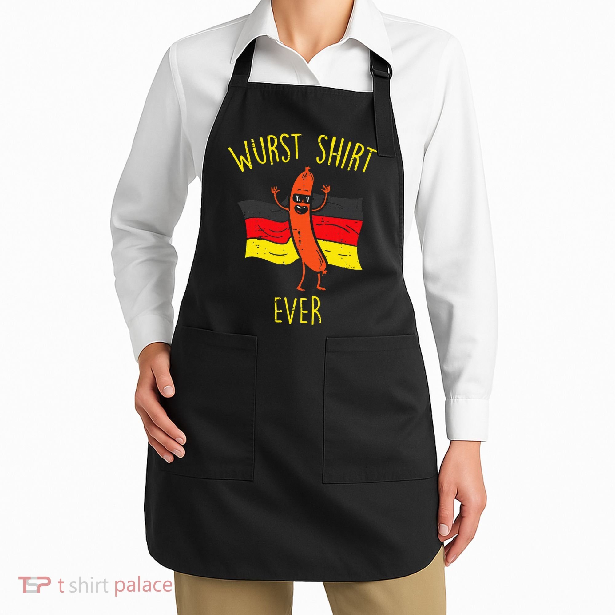 Wurst Ever Funny Sausage Oktoberfest Apron
