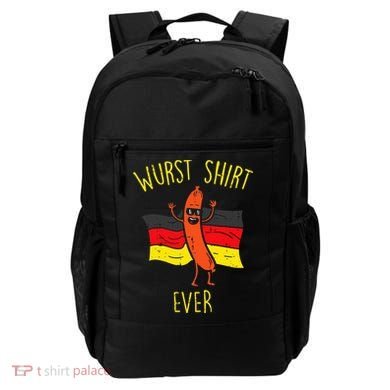 Wurst Ever Funny Sausage Oktoberfest Backpack