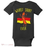 Wurst Ever Funny Sausage Oktoberfest Baby Bodysuit thumb 0