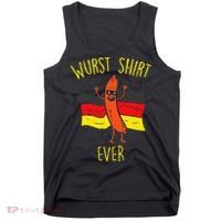 Wurst Ever Funny Sausage Oktoberfest Tank Top thumb 0