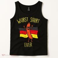 Wurst Ever Funny Sausage Oktoberfest Tank Top thumb 2