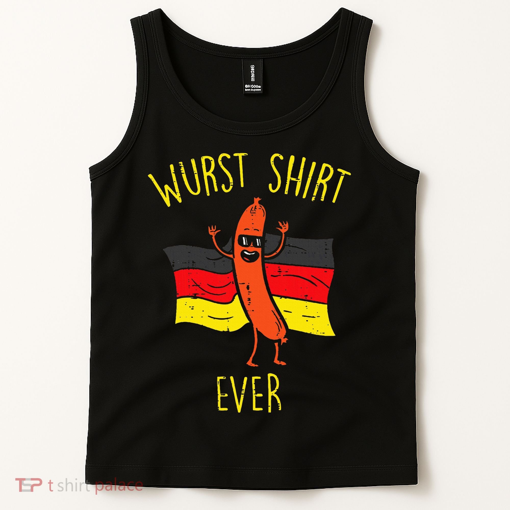 Wurst Ever Funny Sausage Oktoberfest Tank Top