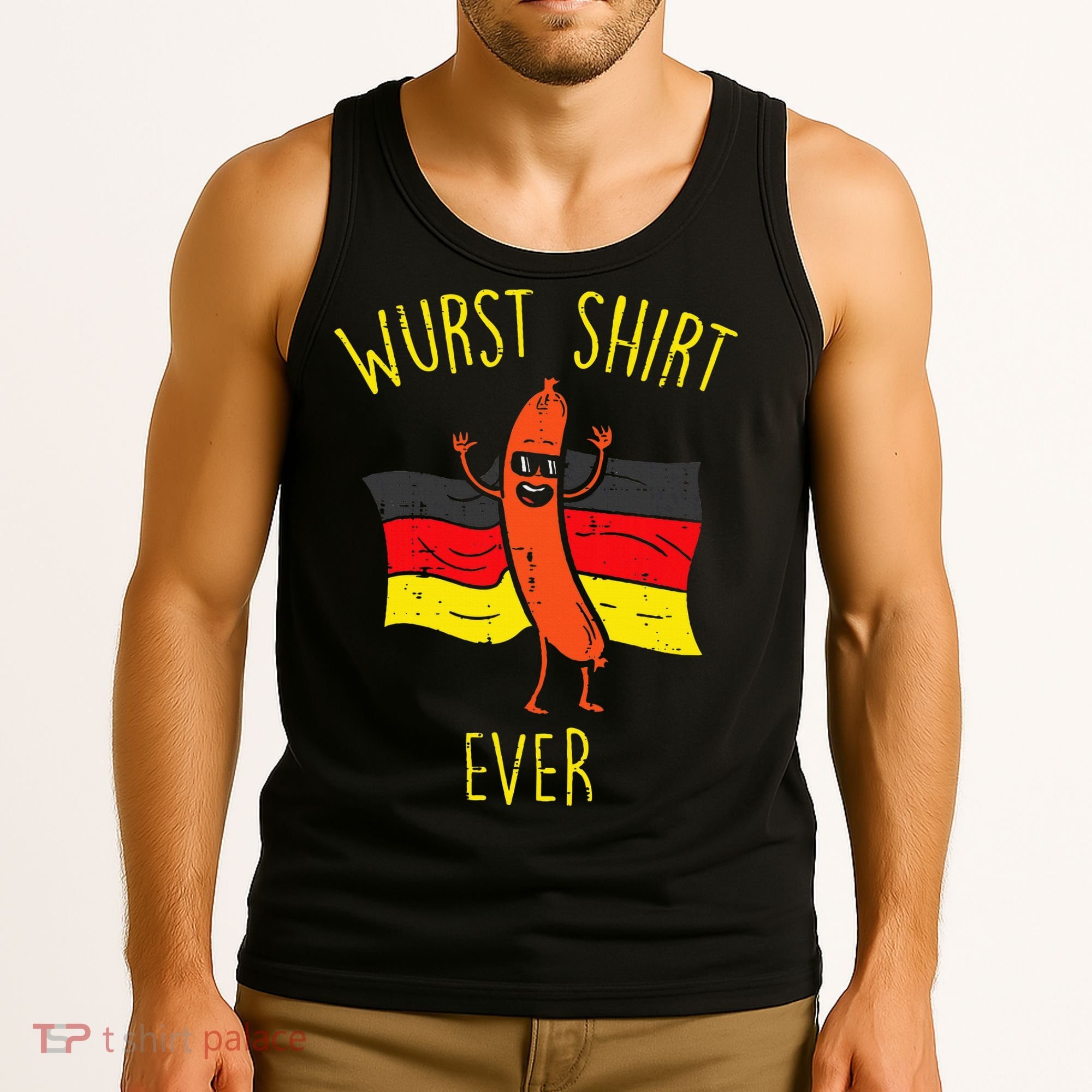 Wurst Ever Funny Sausage Oktoberfest Tank Top