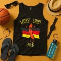 Wurst Ever Funny Sausage Oktoberfest Tank Top thumb 4
