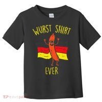 Wurst Ever Funny Sausage Oktoberfest Toddler T-Shirt thumb 0