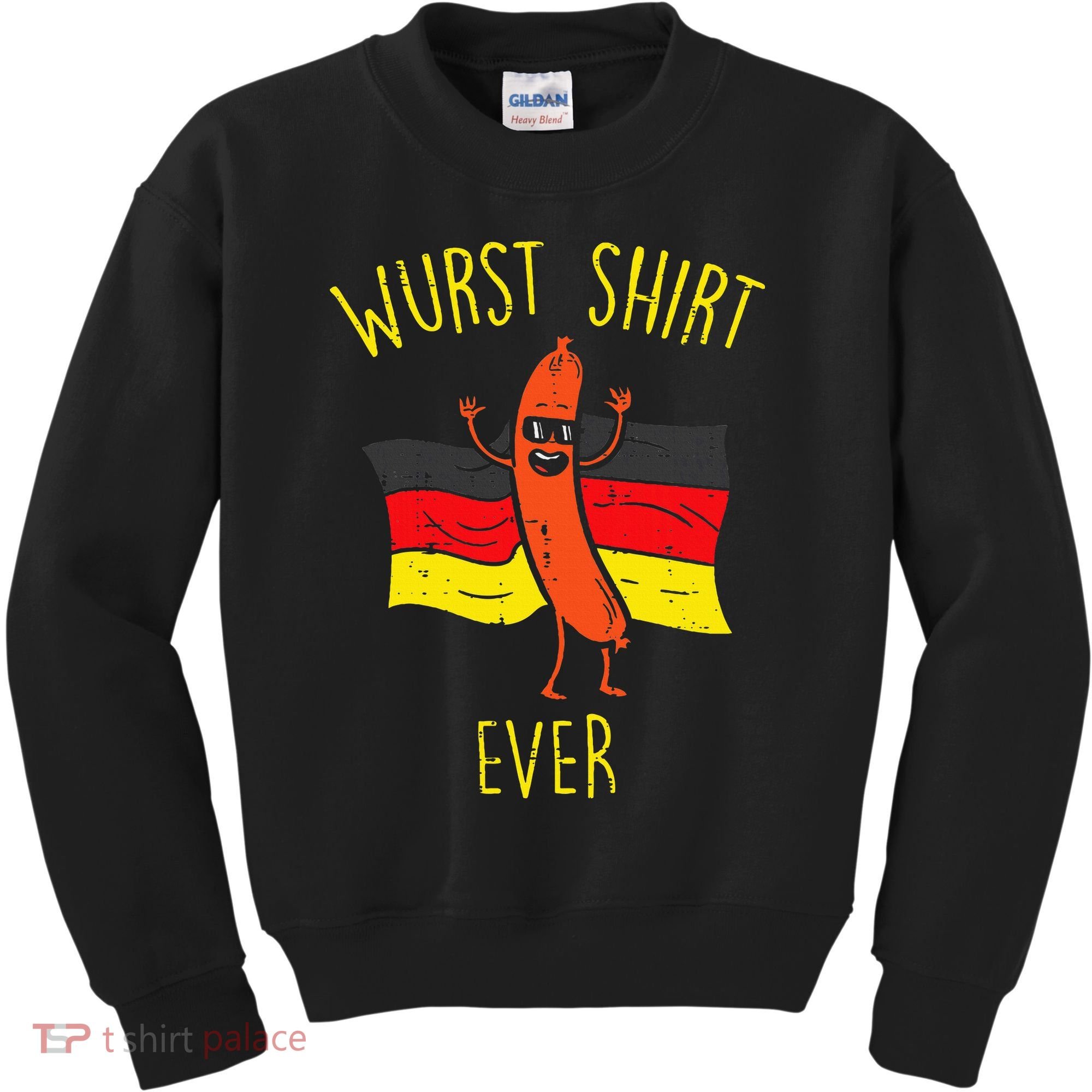 Wurst Ever Funny Sausage Oktoberfest Kids Sweatshirt