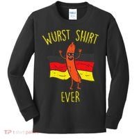 Wurst Ever Funny Sausage Oktoberfest Kids Long Sleeve Shirt thumb 0