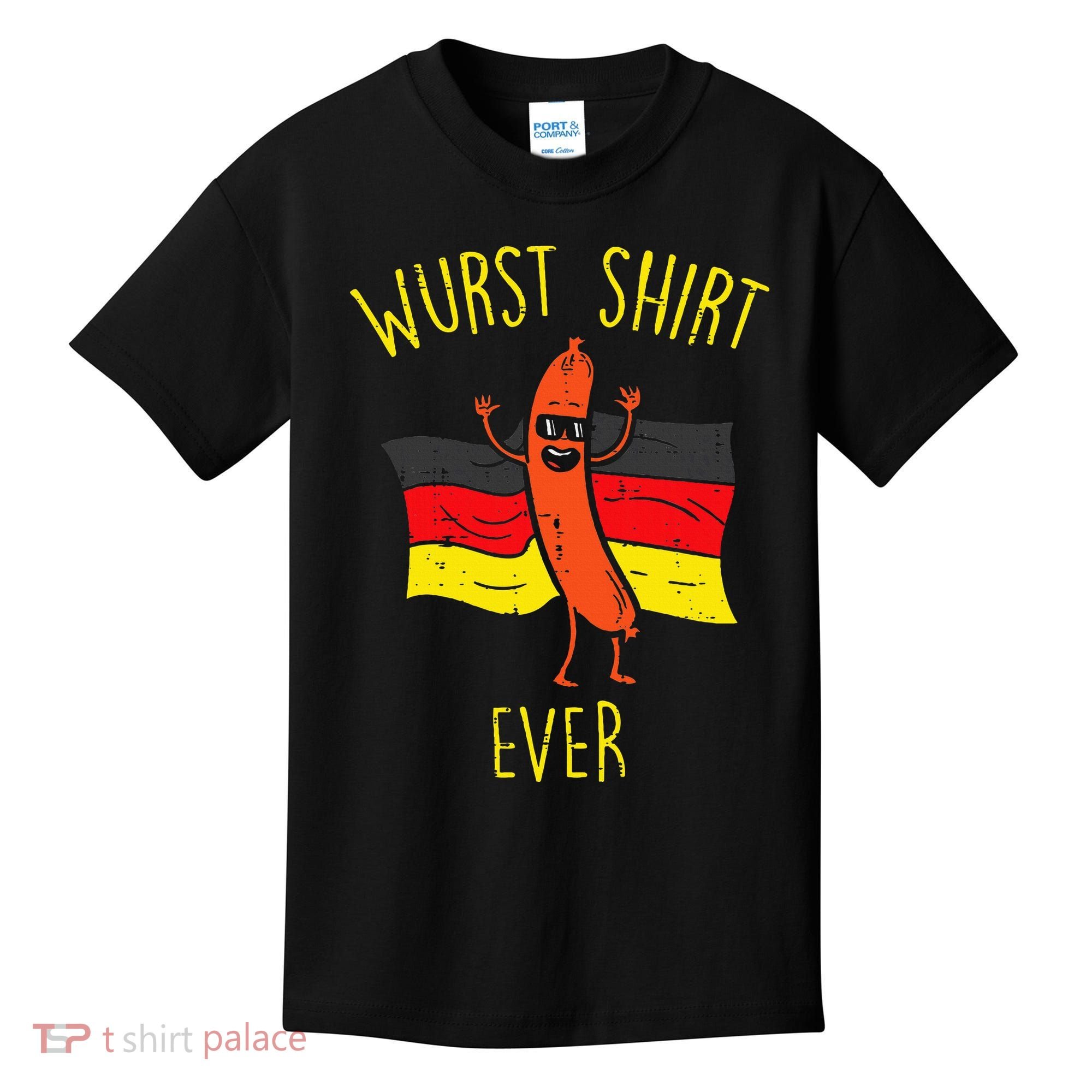 Wurst Ever Funny Sausage Oktoberfest Kids T-Shirt
