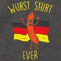Wurst Ever Funny Sausage Oktoberfest Vector Backpack thumb 2